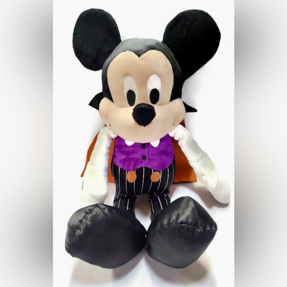 NEW Mickey Mouse Plush Halloween Vampire Costume 2023 Disney Just Play